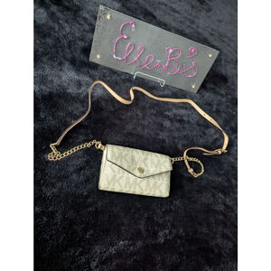 UC MK Michael Kors Clutch W/ Purse Strap